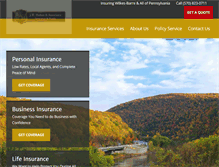 Tablet Screenshot of hobaninsurance.com